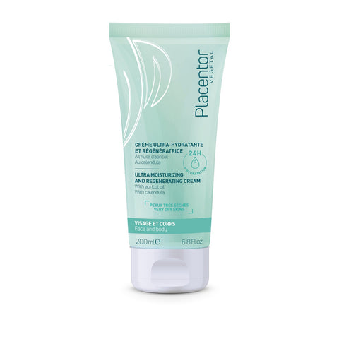 Placentor Ultra-Feuchtigkeitsspendende und Regenerierende Creme 200ml