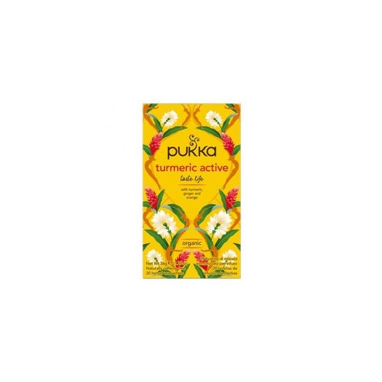 Pukka Infusion curcuma tonique bio (20 sachets)