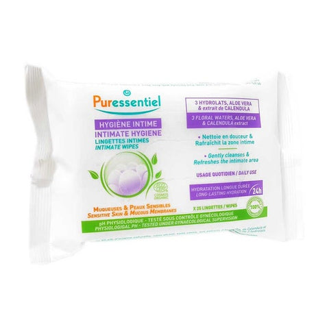 Puressentiel Lingettes intimes bio (25 pièces)