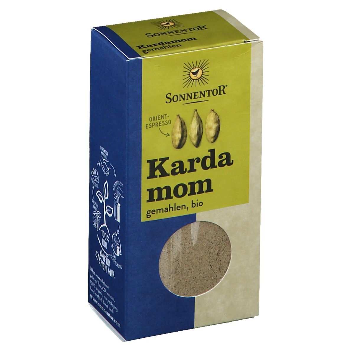 SonnentoR® Cardamome bio moulue (50 g)