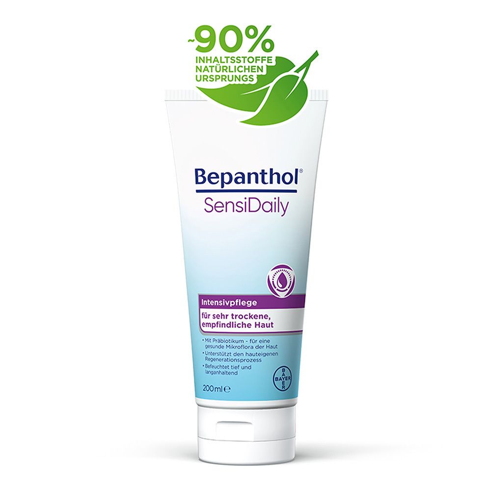 Bepanthol SensiDaily Soin intensif pour peaux très sèches et sensibles (200 ml)