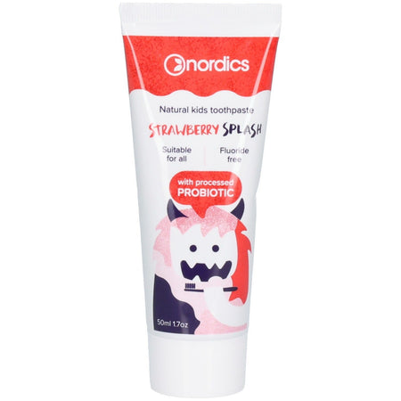 nordics STRAWBERRY SPLASH dentifrice enfant (50 ml)