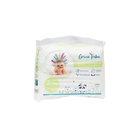 Green Tribu Ökowindeln Größe 2 3-6 kg 28 Stück