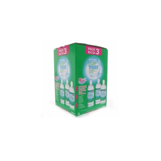 Opti-Free Pure Moist solution multifonction (3 x 300 ml)