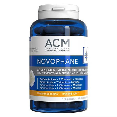 ACM Hair and Nail Supplement Novophane 180 capsules