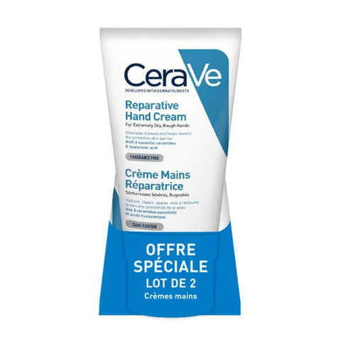Cerave Crème de Mains Réparatrice 2x50 ml