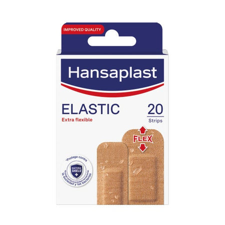 Hansaplast pansement adhésif élastique 2 tailles (20 pièces)