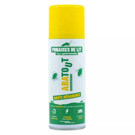 Abatout Laque Anti-Punaises de Lit Spécial Infestation Fogger 150ml