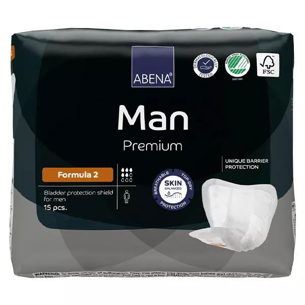 Abena Frantex Man Formula Premium Protection Homme Taille 2 - 15 unités