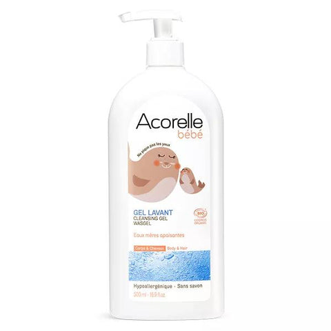 Acorelle Baby Waschgel für Körper und Haare (500 ml)