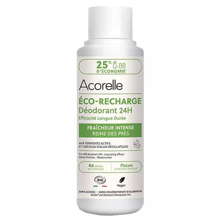 Acorelle Recharge déodorant roll-on 24h fraîcheur intense 100ml
