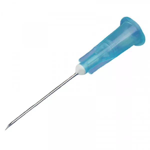 BD Microlance aiguille L 25mm - 6/10 - 23G - bleu - boîte de 100