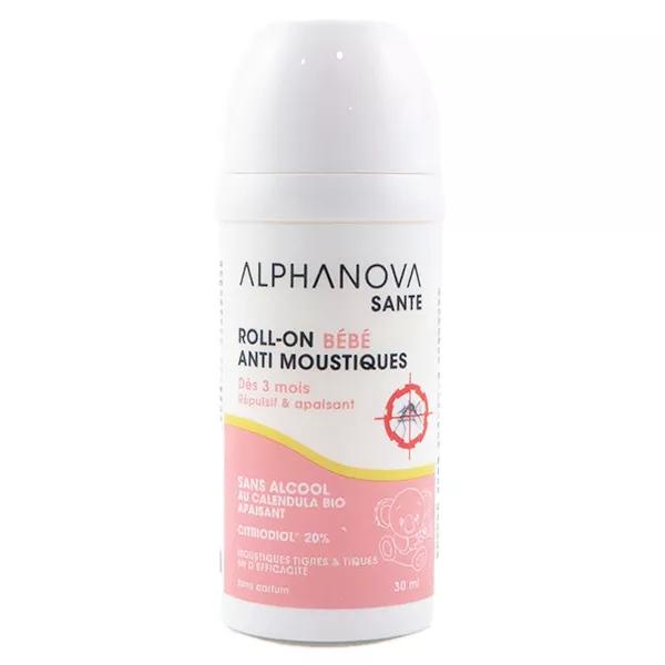 Alphanova Bébé Roll-On Anti-Moustiques 30ml