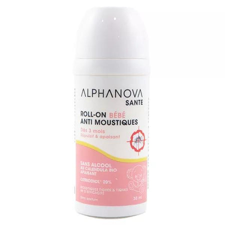 Alphanova Bébé Roll-On Anti-Moustiques 30ml