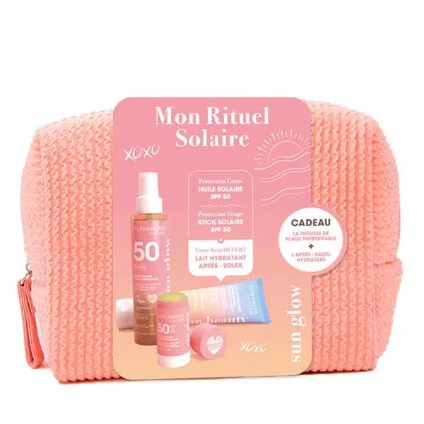 Alphanova Daily Sun Kit huile solaire SPF50 125 ml + Stick SPF50 17 g + Après-soleil 150 ml offert