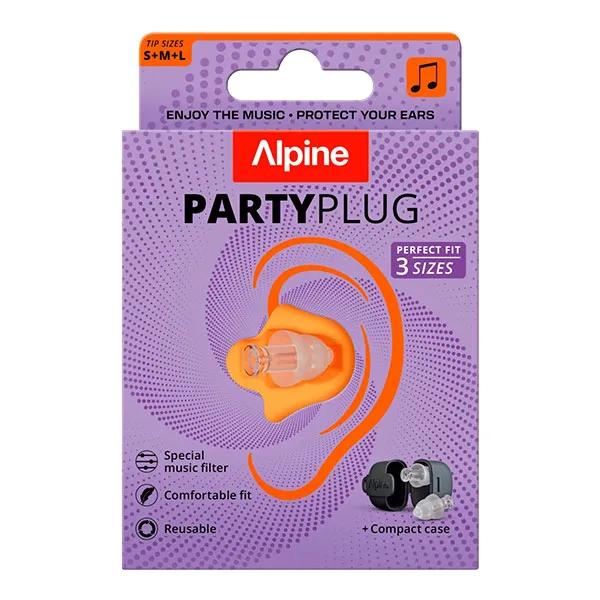Alpine Bouchons d'Oreilles PartyPlug 1 paire