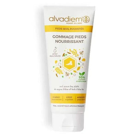Alvadiem Soin des Pieds Gommage Nourrissant (75 ml)