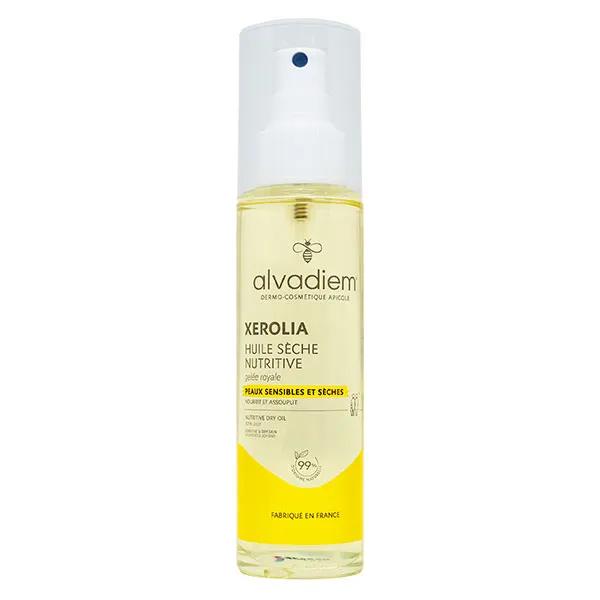Alvadiem Soin du Corps Huile Sèche Nutri-Confort Nourrissante et Sublimante (100 ml)