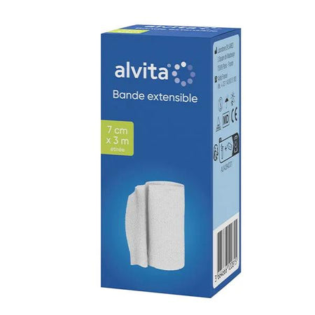 Alvita Bande Extensible 7cm x 3m 1 unité