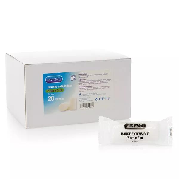 Alvita Bande Extensible 7cm x 3m 1 unité