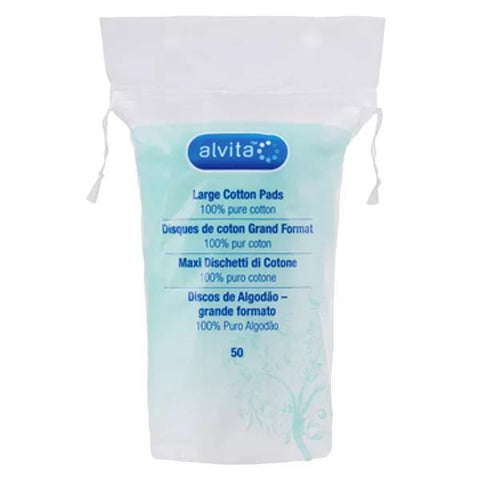 Alvita Wattepads Großpackung 50 Stück
