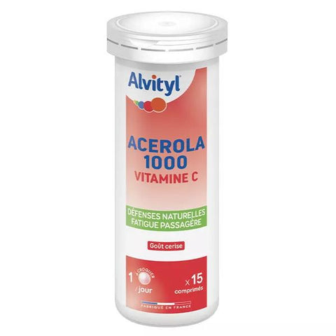 Alvityl Acerola 1000 Kautabletten Vitamin C ab 12 Jahren 15 Tabletten