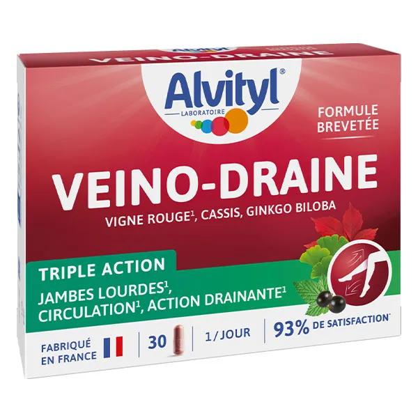 Alvityl Veino-Draine Circulation, jambes légères dès 12 ans 30 gélules