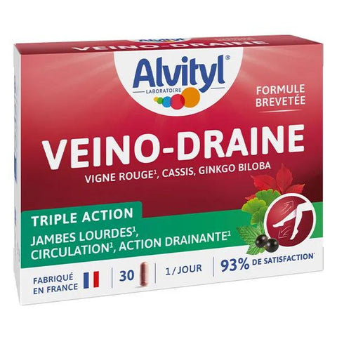 Alvityl Veino-Draine Circulation, leichte Beine ab 12 Jahren 30 Kapseln