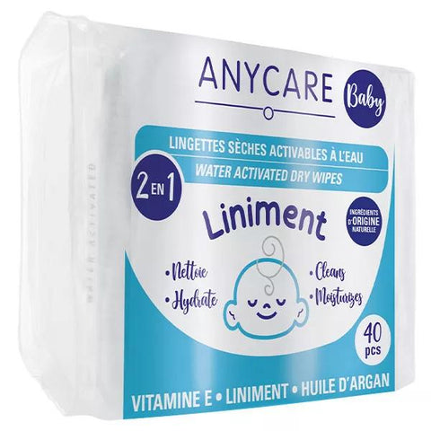 Anycare Trockentücher mit Liniment 40 Stück