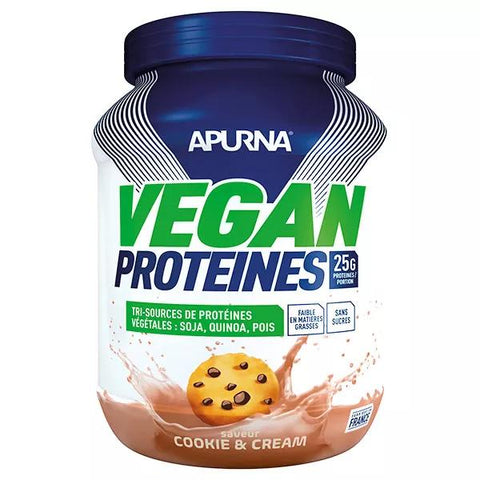 Apurna Vegan Proteine Cookies & Cream 660g