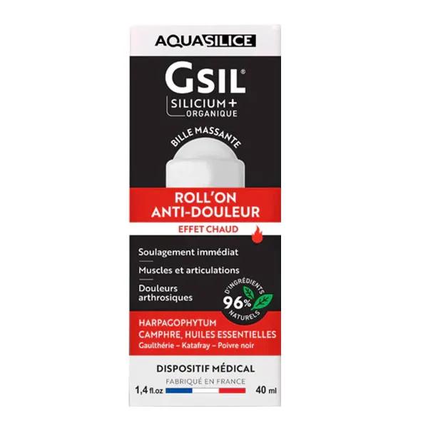Aquasilice GSIL Roll'On Gel Surconcentré Articulaire 40ml