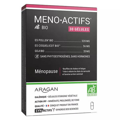 Aragan - Synactifs - Menoactifs® - Menopause - Bio-Pollen - 30 Kapseln