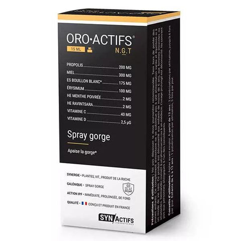 Aragan - Synactifs - OROActifs® - Halsschmerzen - Honig, Propolis - 15ml
