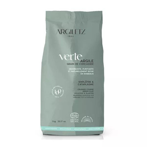 Argiletz Crushed Green Clay 1kg Bag