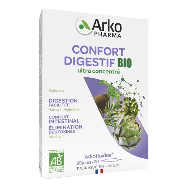 Arkopharma Arkofluides Confort Digestif Bio 20 ampoules