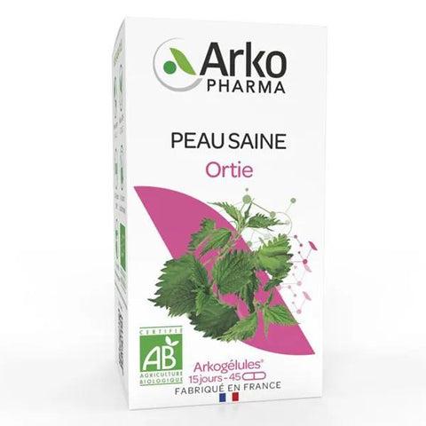 Arkopharma Arkogélules Nettle Healthy Skin Organic 45 capsules