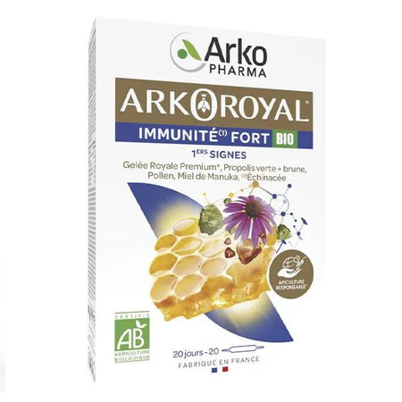 Arkopharma Arkoroyal Immunité Fort 1ers Signes Bio 20 ampoules