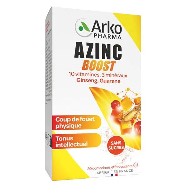 Arkopharma Azinc Boost 20 comprimés effervescents