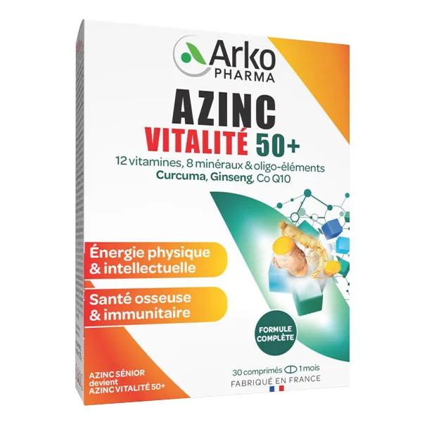 Arkopharma Azinc Sénior 30 comprimés