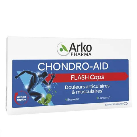 Arkopharma Chondro-Aid Komfort Muskel Flash Kapseln 10 Kapseln