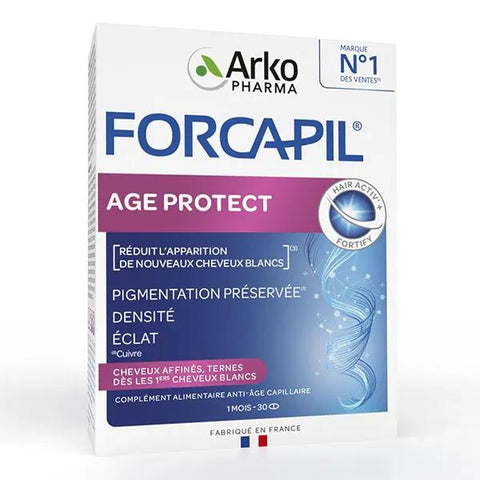 Arkopharma Forcapil Age Protect White & Dull Hair 30 tablets