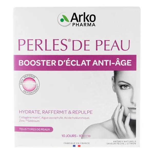 Arkopharma Perles de Peau Booster d'Eclat Anti-Âge 10 doses