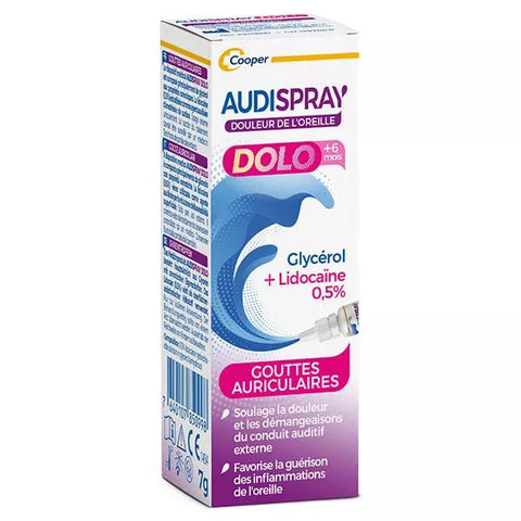 Audispray Dolo Ear Drops for Ear Pain 7g