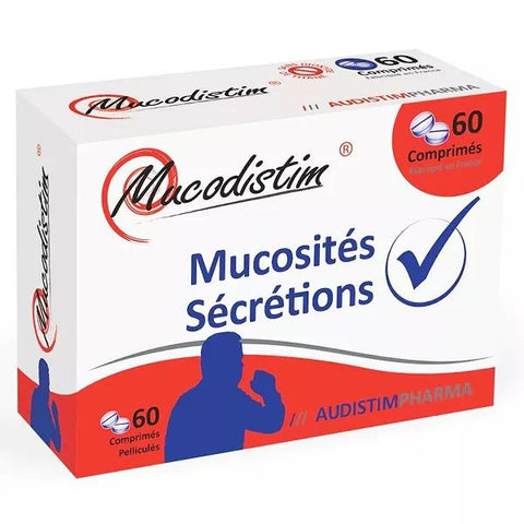 Audistim Pharma Mucodistim Schleim Sekrete 60 Tabletten