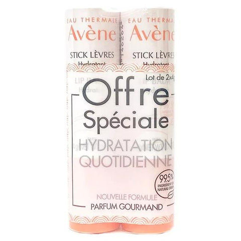 Avène Les Essentiels Pflege empfindlicher Lippen 2 x 4g Doppelpack