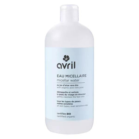 Avril Démaquillage Eau Micellaire Bio 500ml