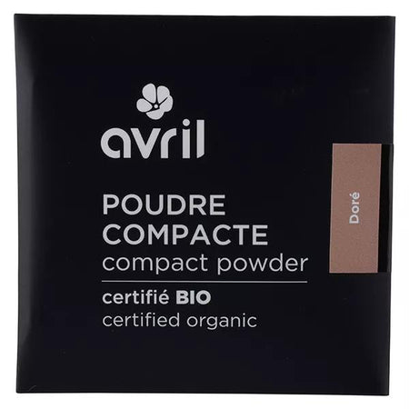 Avril Teint Poudre Compacte Doré Bio (11 g)
