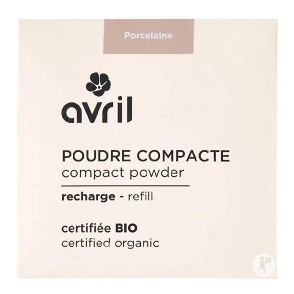 Avril Teint Poudre Compacte Porcelaine Bio (11 g)