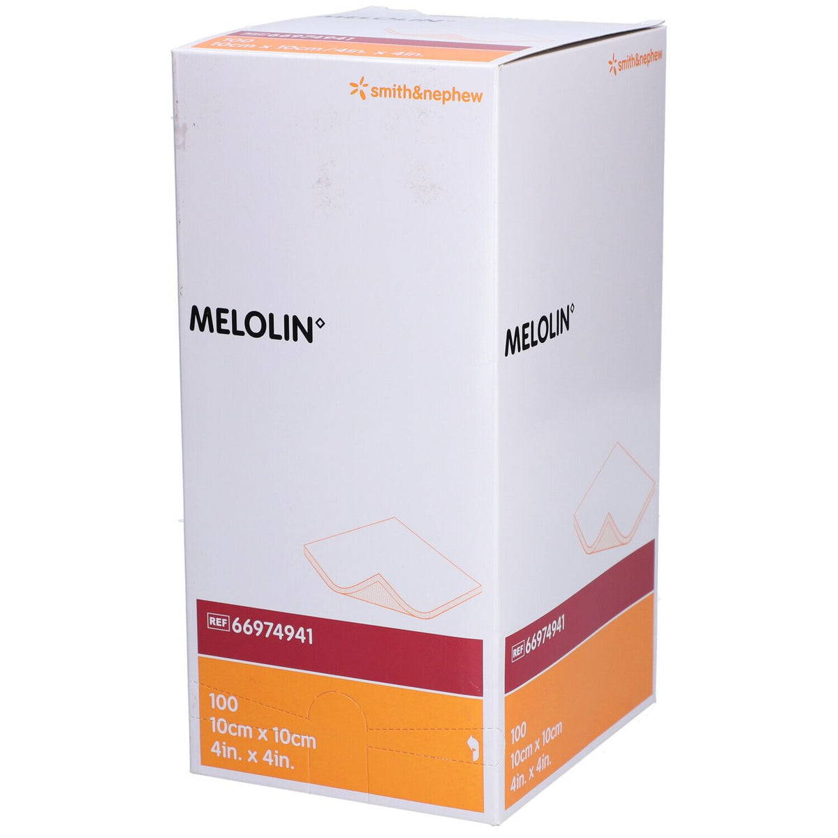 Melolin Stérile Compresse 10 x 10 cm (100 pièces)