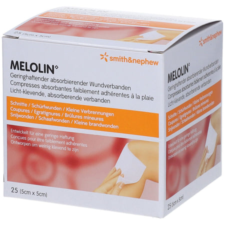 Melolin® Compresse stérile 5 x 5 cm (25 pièces)